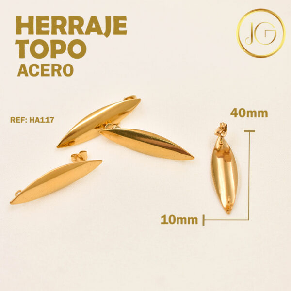 Imagen del producto: HERRAJE TOPO GOTA 4 CM