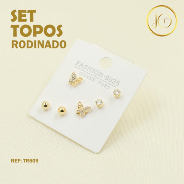 Imagen del producto: SET TOPO RODINADO X 3