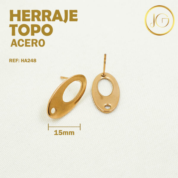 Imagen del producto: HERRAJE TOPO ACERO