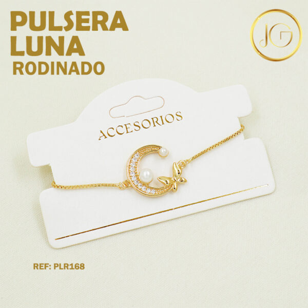 Imagen del producto: PULSERA RODINADA LUNA